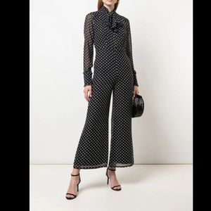 Alexis Black and white Davinia polka dot jumpsuit 🔥🔥Summer Sale🔥🔥